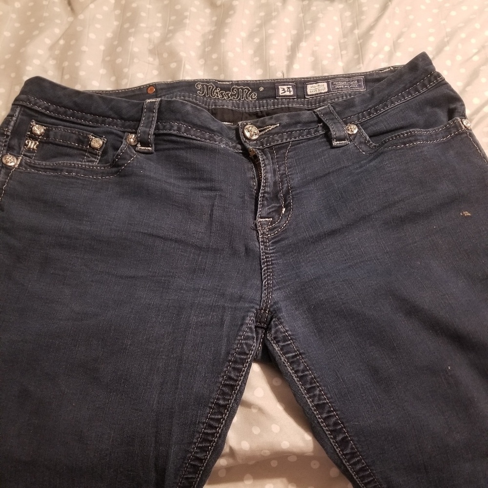 Miss Me Mid-rise Easy Boot Jeans
